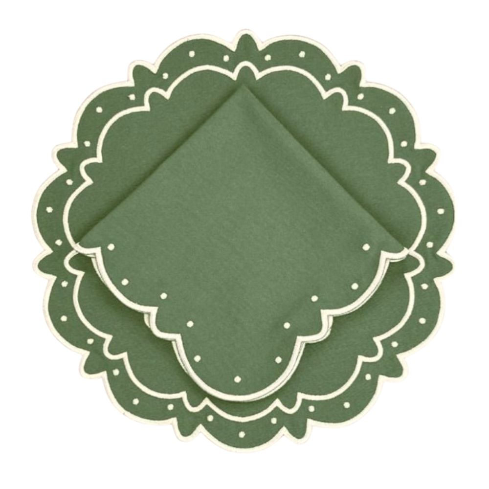 Ava Placemat, Fern, Set of 4