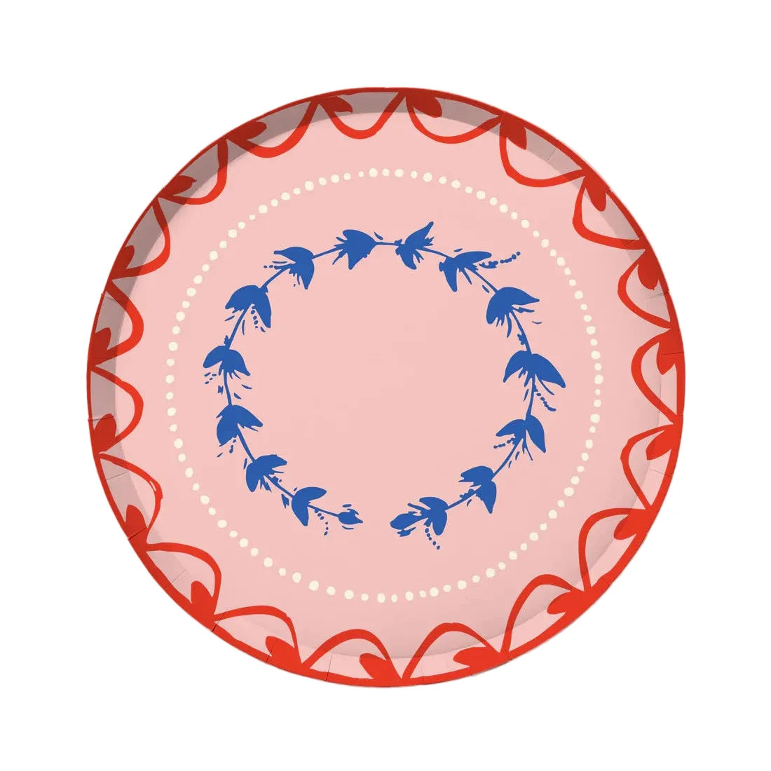 Fête Dinner Paper Plate Set, Sunset Spritz