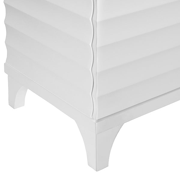 Worlds Away Gates Buffet,  White