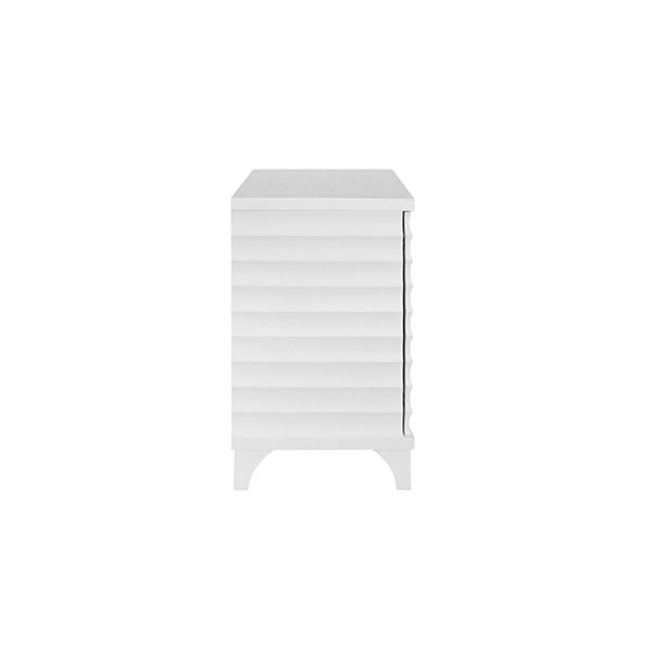 Worlds Away Gates Buffet,  White