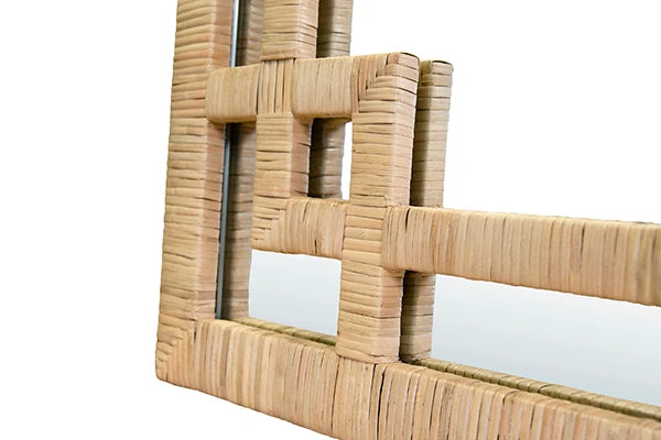 Worlds Away Geneva Mirror, Natural