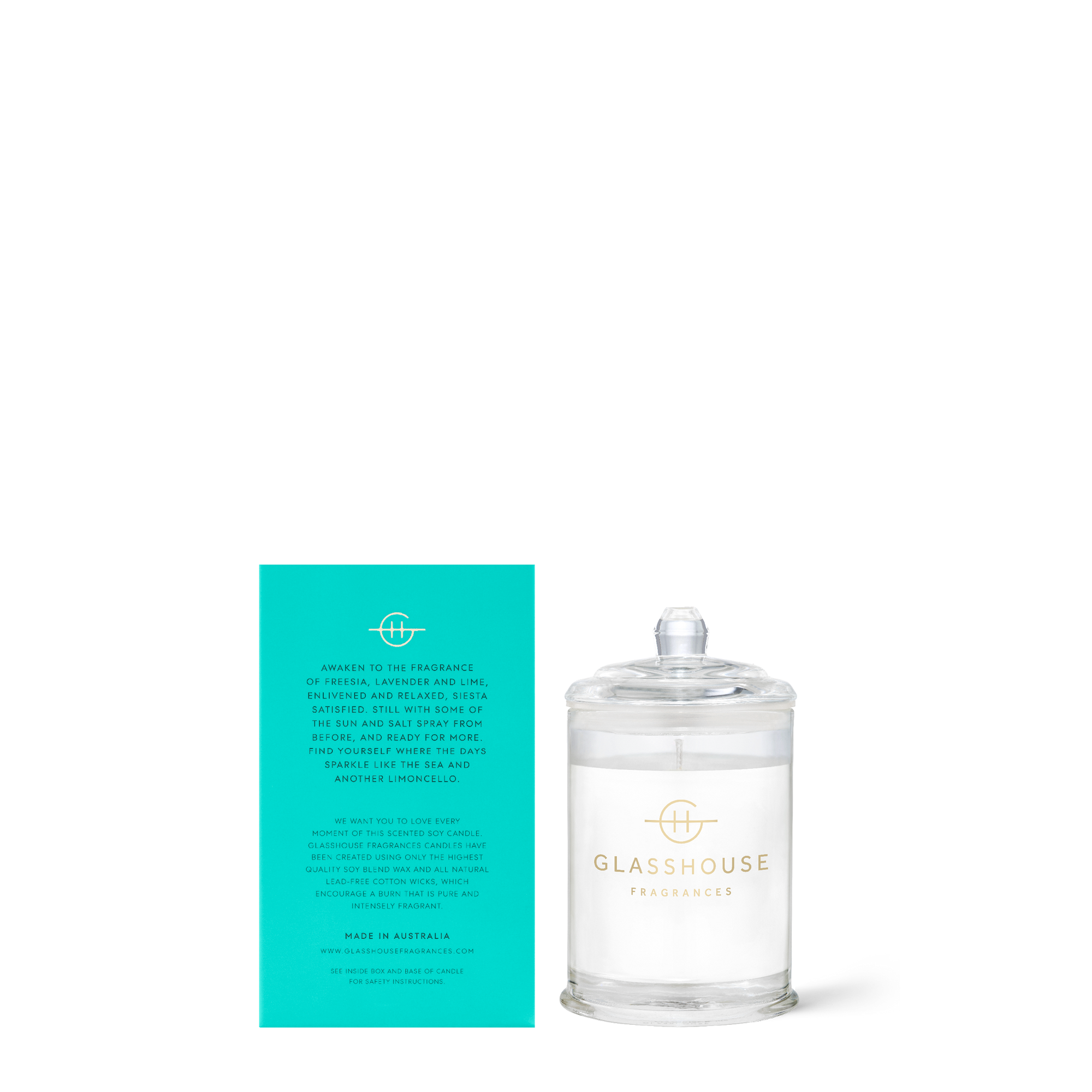 Glasshouse Lost in Amalfi Small Candle