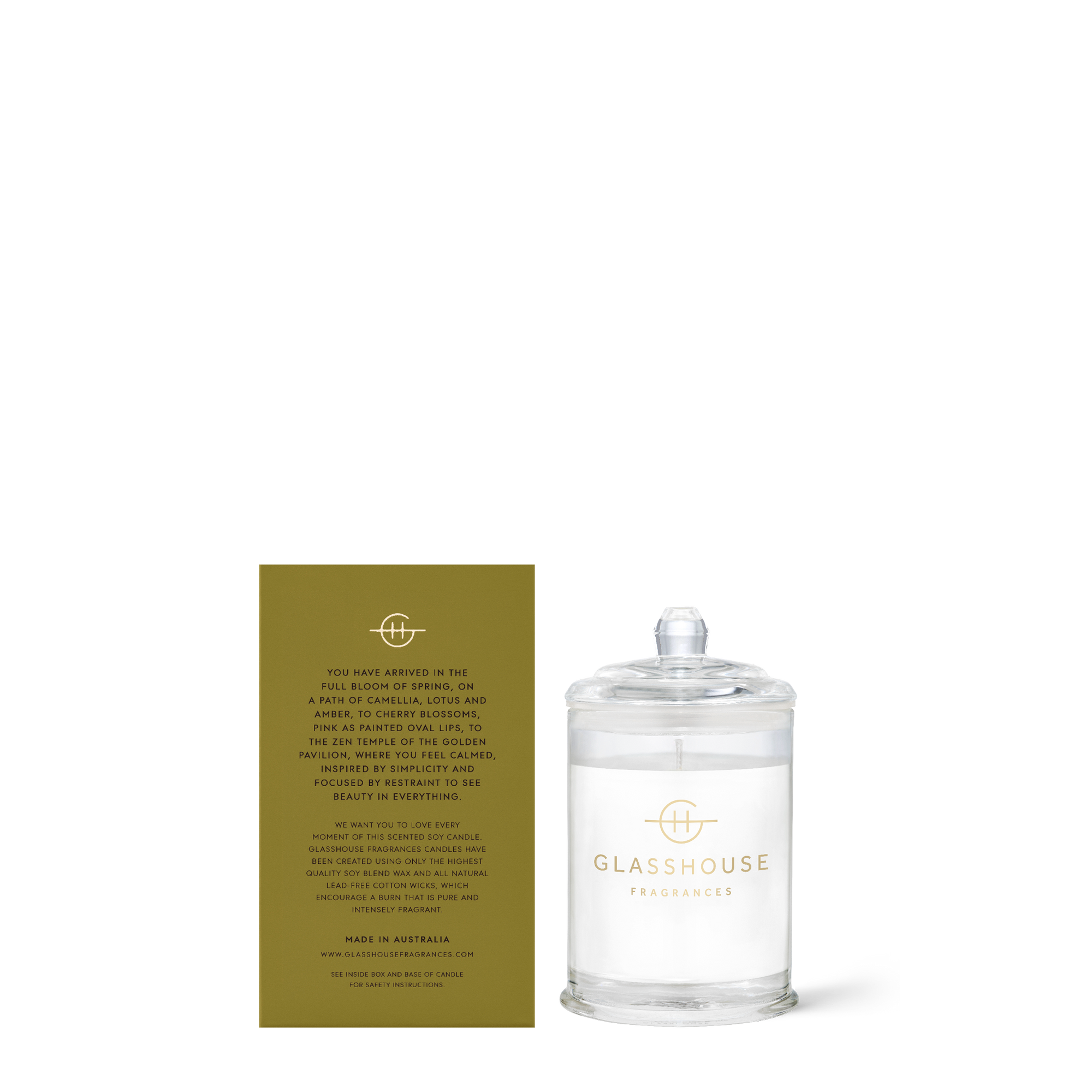 Glasshouse Kyoto in Bloom Small Candle