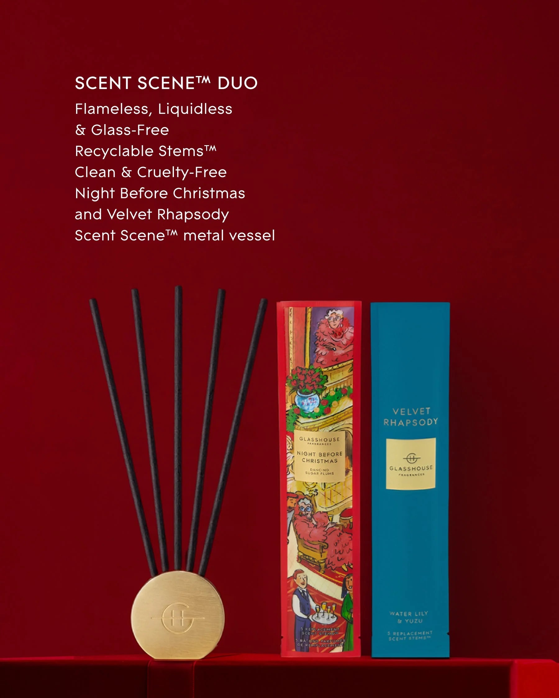 Glasshouse Christmas Scent Scene™ Duo
