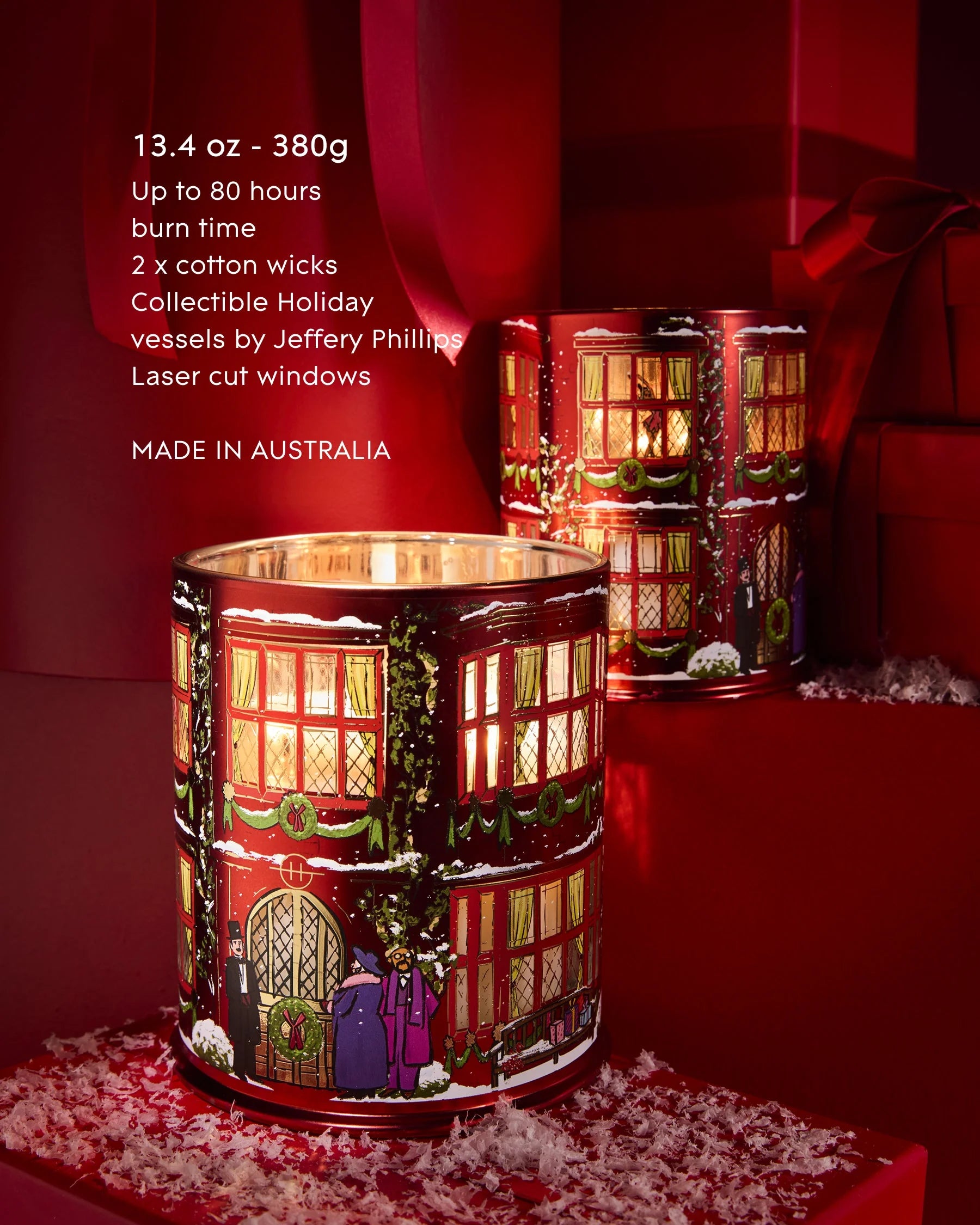 Glasshouse Night Before Christmas Candle