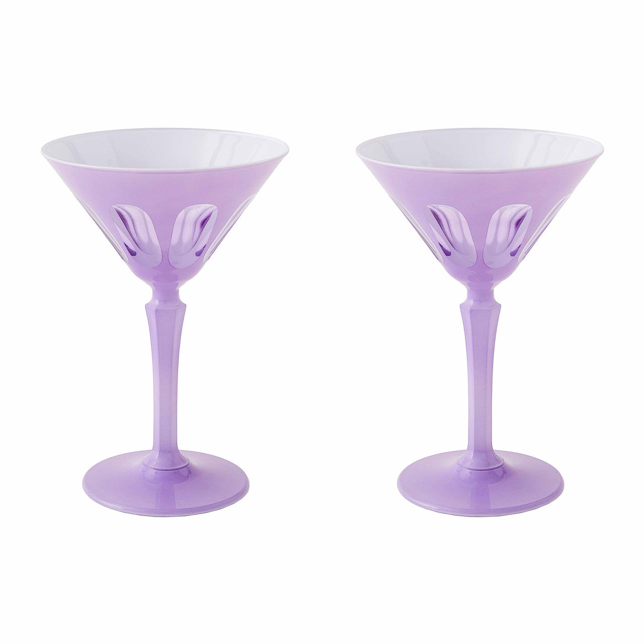 Rialto Martini Glass, Lupine, Set of 2