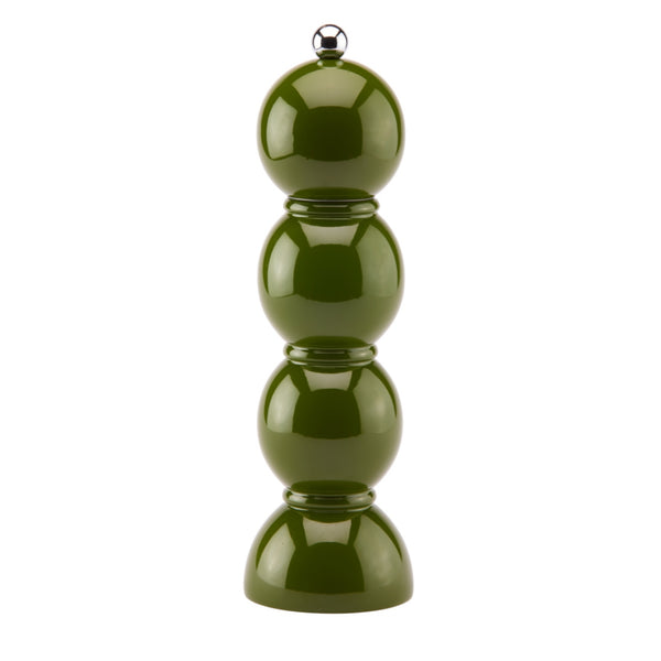 Addison Ross Salt & Pepper Bobbin Grinder, Khaki Green