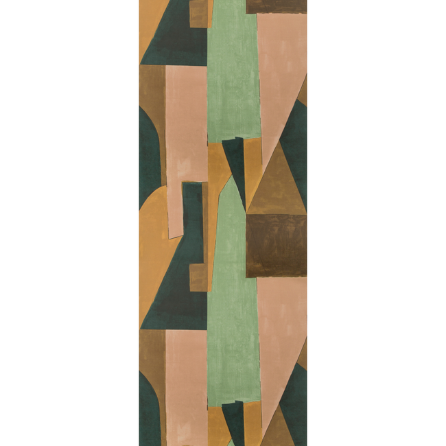 Kelly Wearstler District Wallpaper, Tobacco