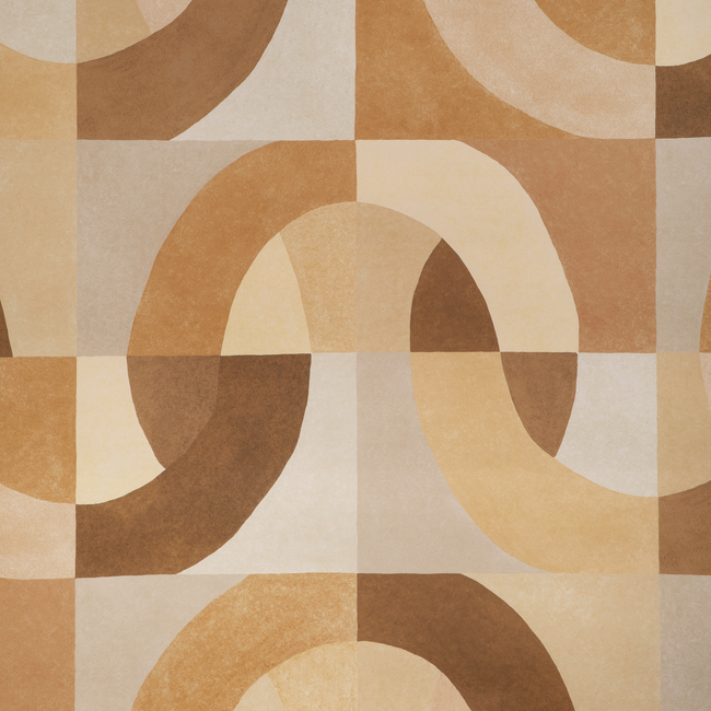 Kelly Wearstler Colonnade Wallpaper, Dorado