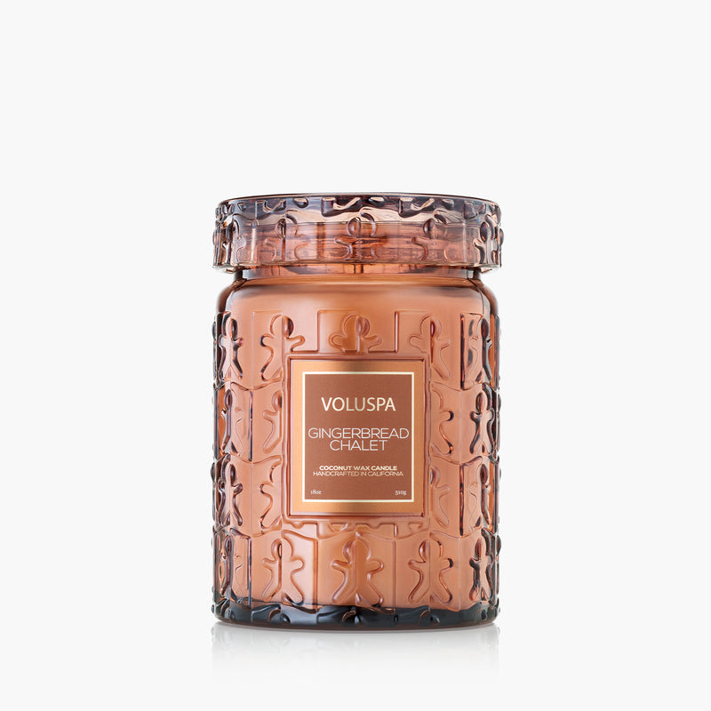 Voluspa Gingerbread Chalet Large Jar Candle