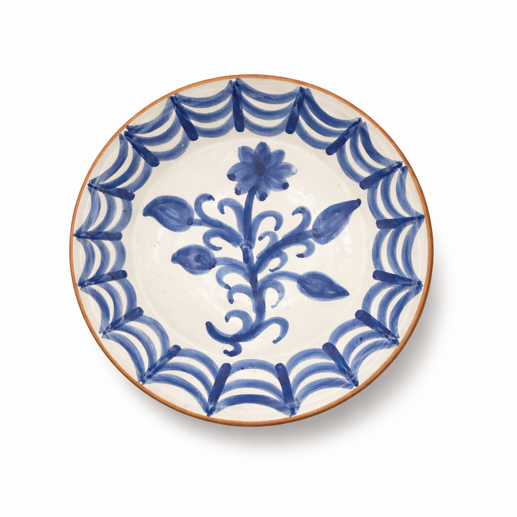 Guillermo Dinner Plate, Cobalt