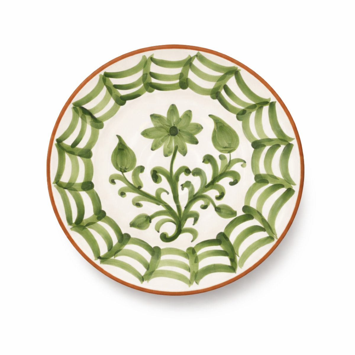 Guillermo Dinner Plate, Green