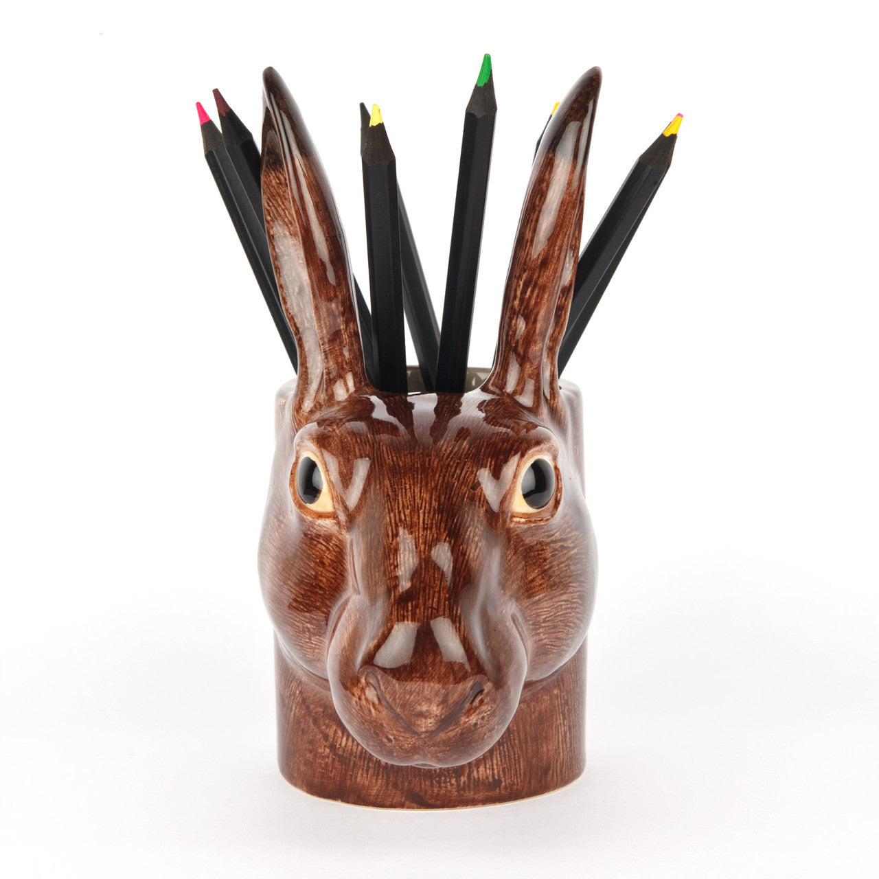 Quail Ceramics Hare Pencil Pot