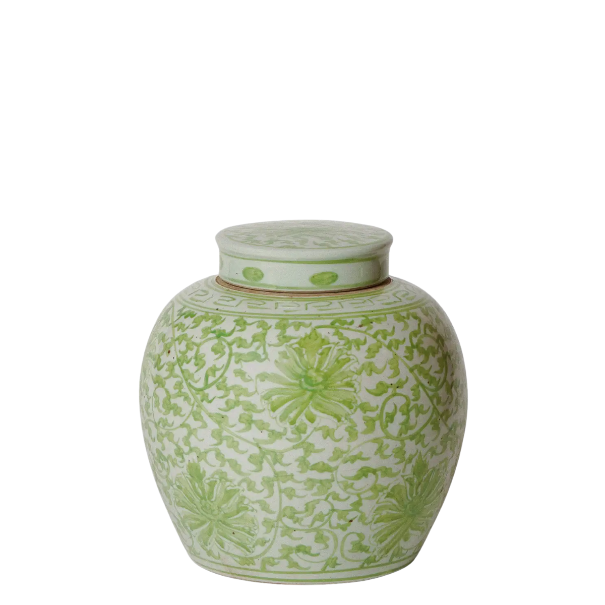 Fris Scrolling Chrysanthemum Jar