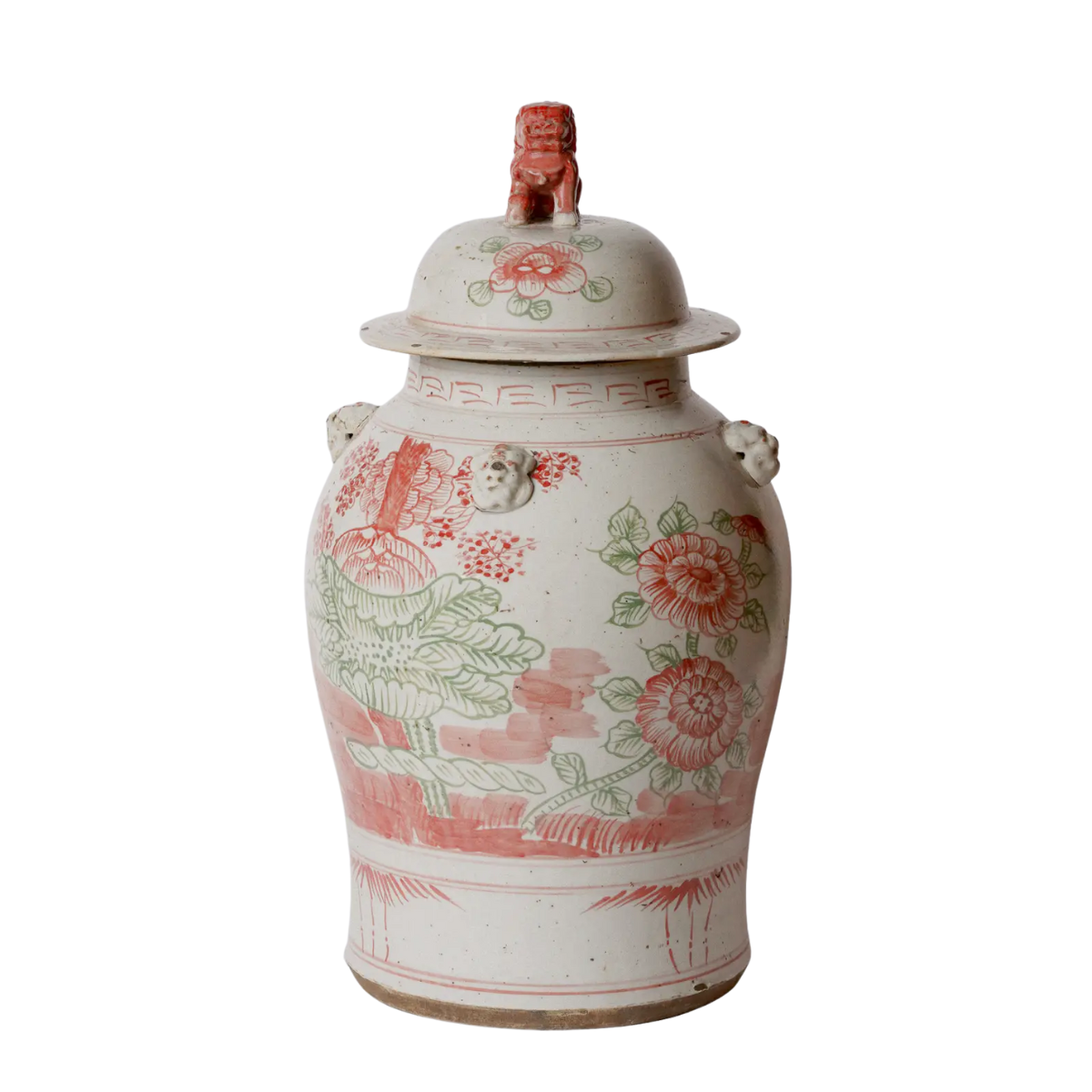 Carris Extra Large Four Seasons Temple Jar