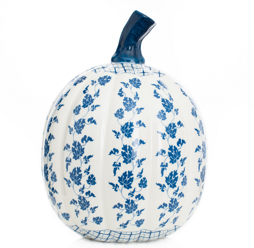 Eloise Large Porcelain Pumpkin