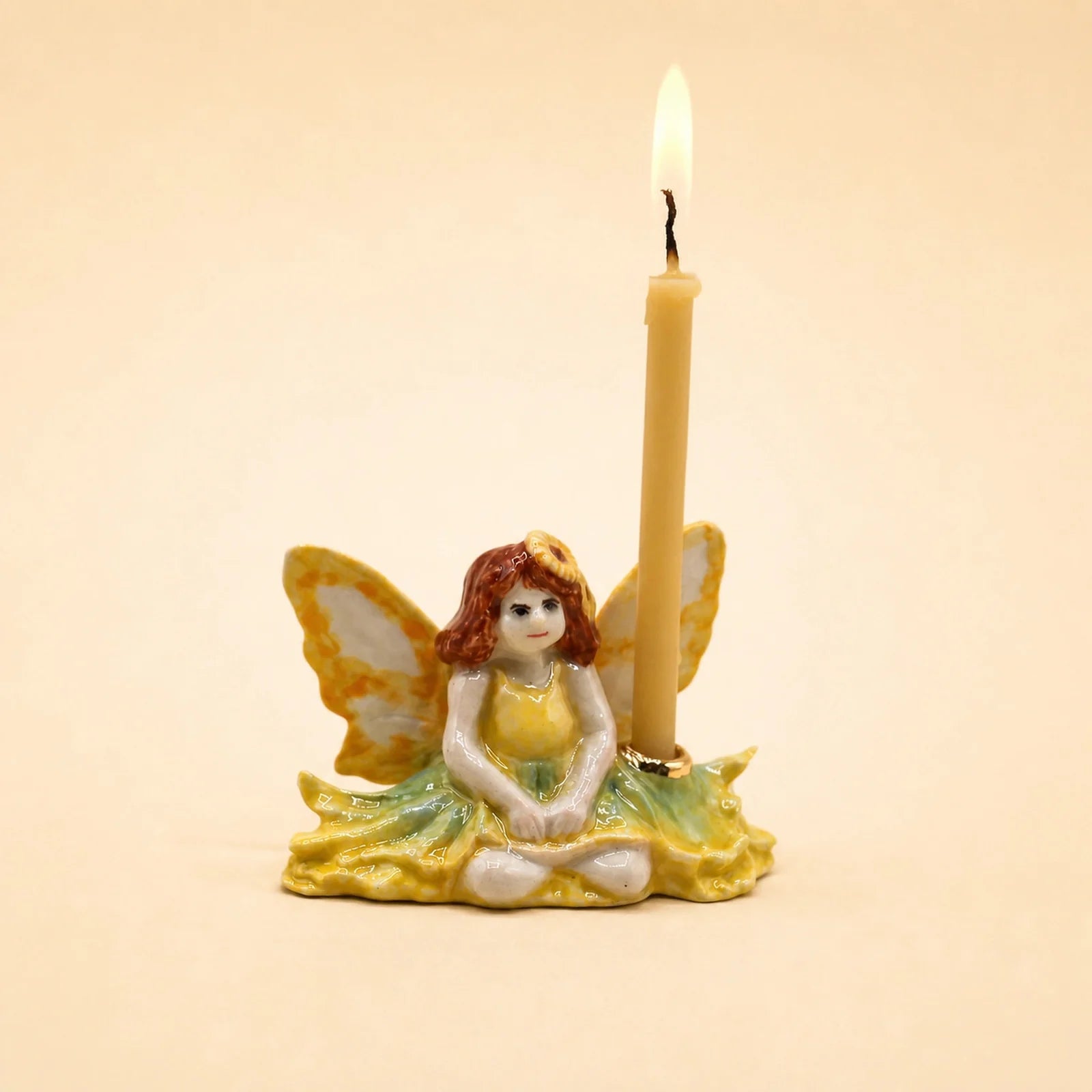 Sunflower Fairy Cake Topper