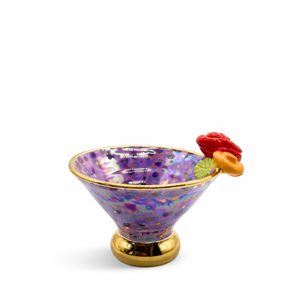 Mary Rose Young Dotted Candy Dish, Lilac