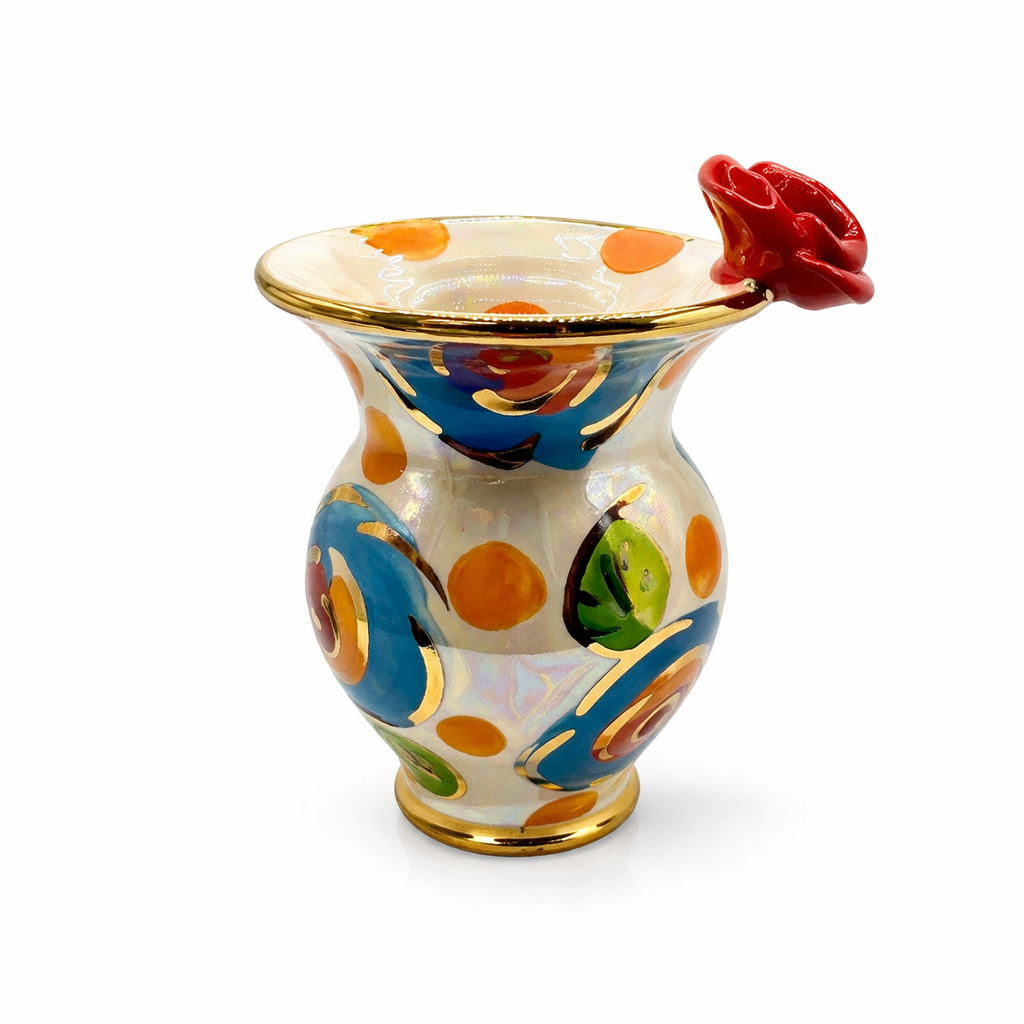 Mary Rose Young Posy Vase, Cream