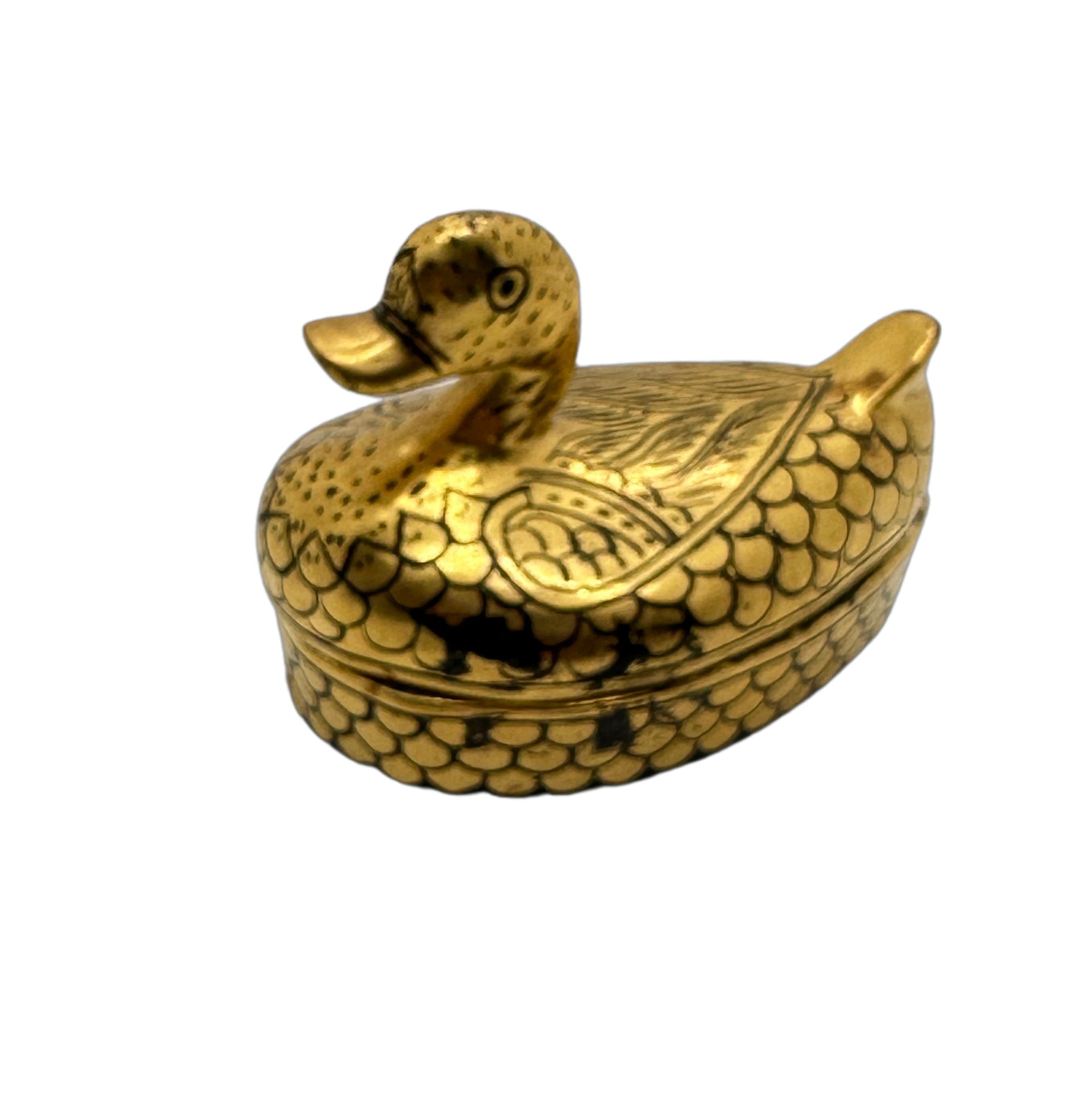 Vintage Burmese Lacquer Duck