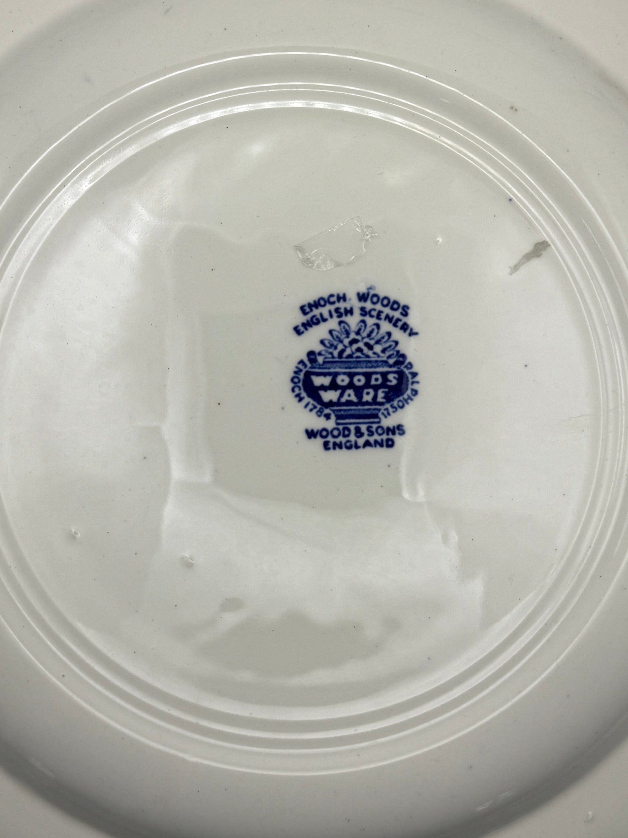 Vintage English Scenery Dinner Plate