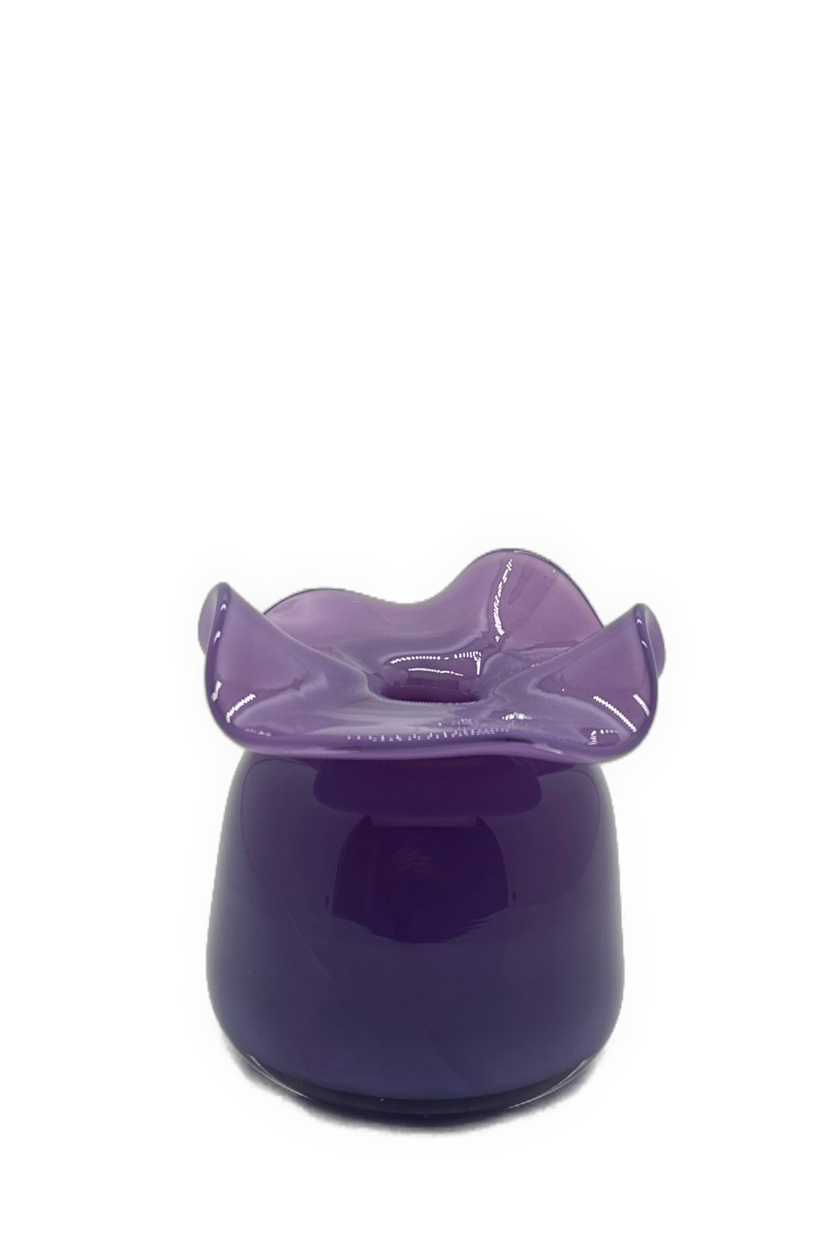 Mini Ruffle Bud Vase, Lilac