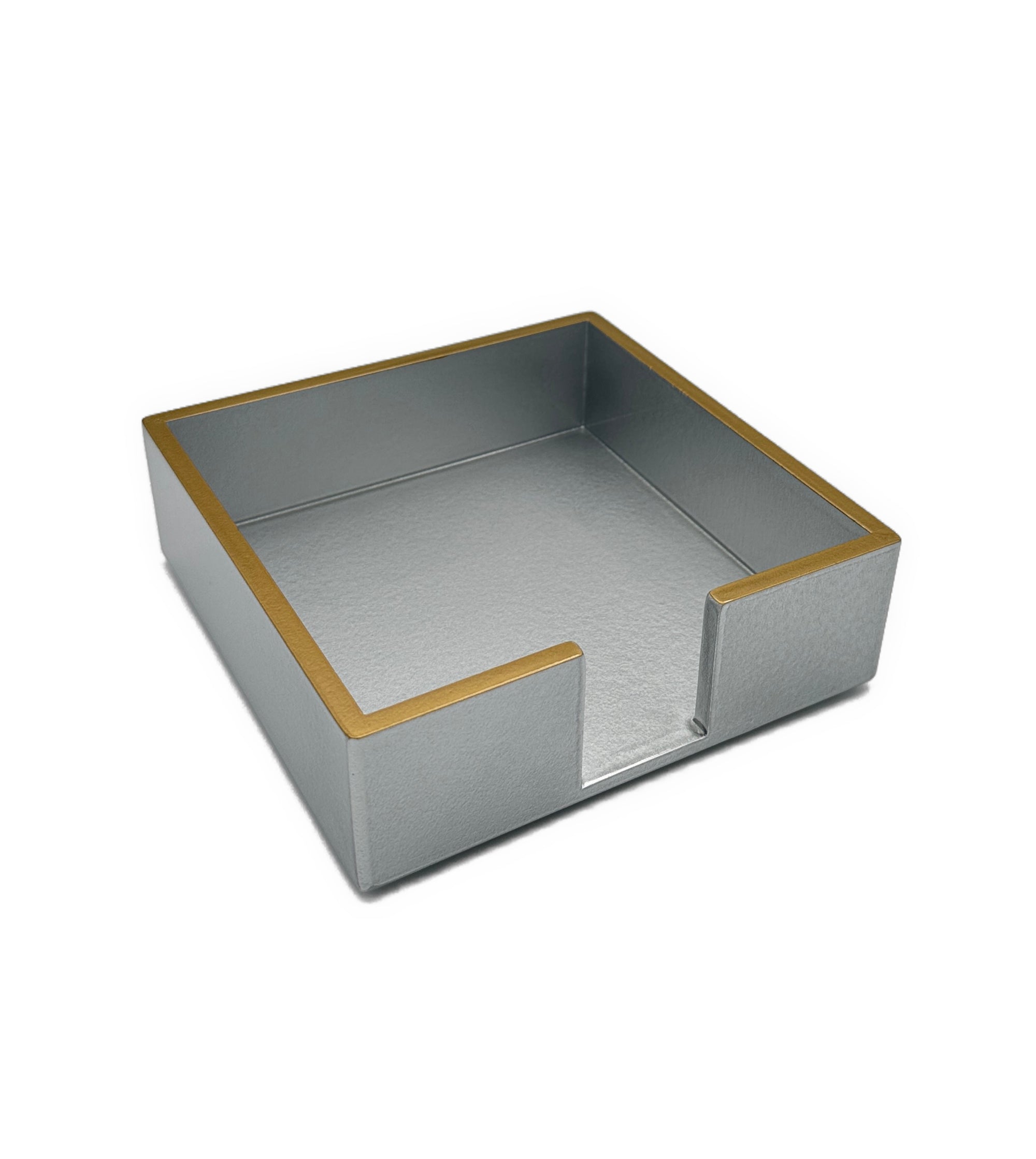 Alyssa Cocktail Napkin Holder, Silver/Gold