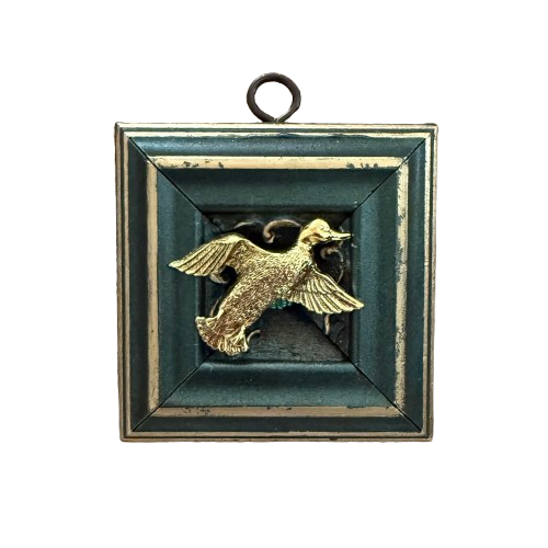 Museum Bee, Painted Frame with Duck