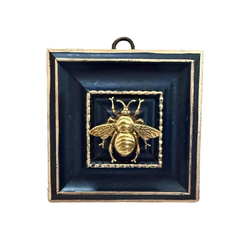 Museum Bee, Painted Frame with Grande Bee