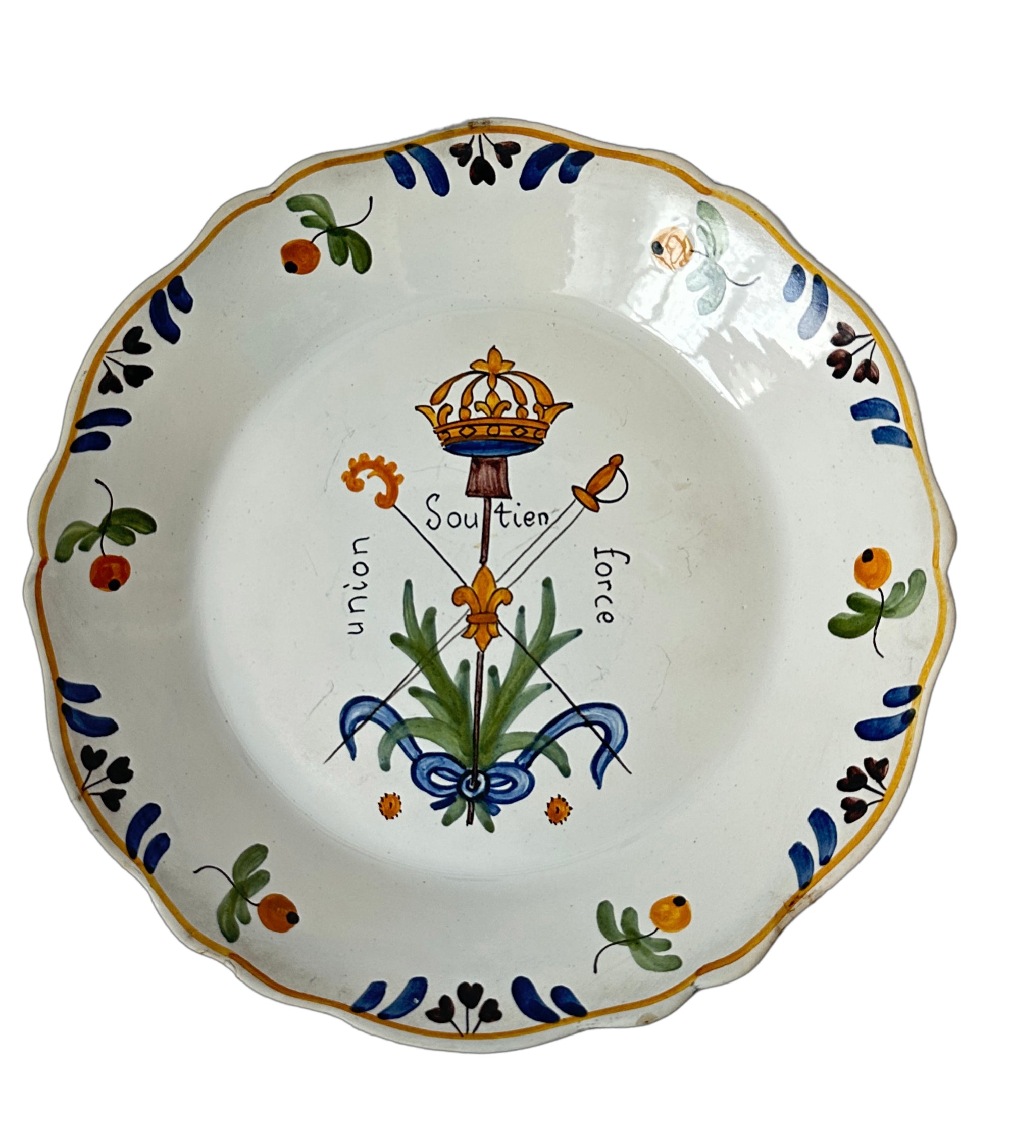 Antique French Plate