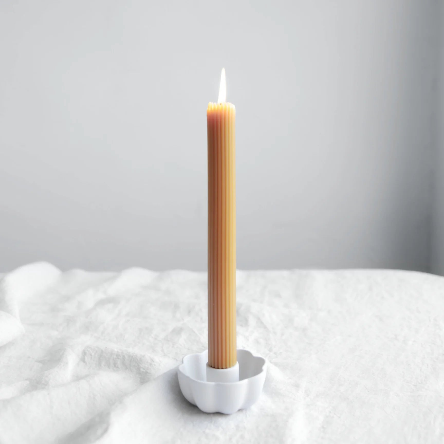 Round Ceramic Taper Candle Holder – Oleander Floral Design