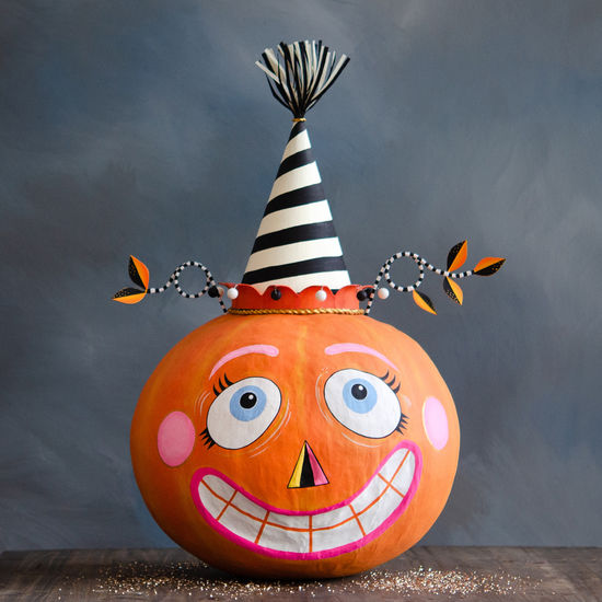 Glitterville Party Pumpkin