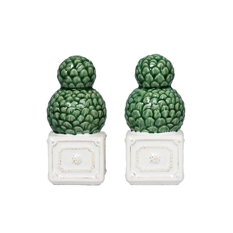 Juliska Berry & Thread Topiary Salt and Pepper, Set of 2