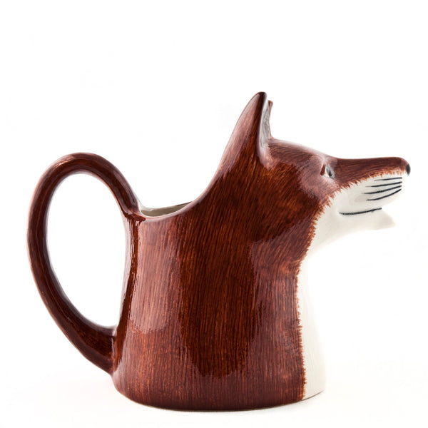 Quail Ceramics Fox Jug, Large - Hunt and Bloom
