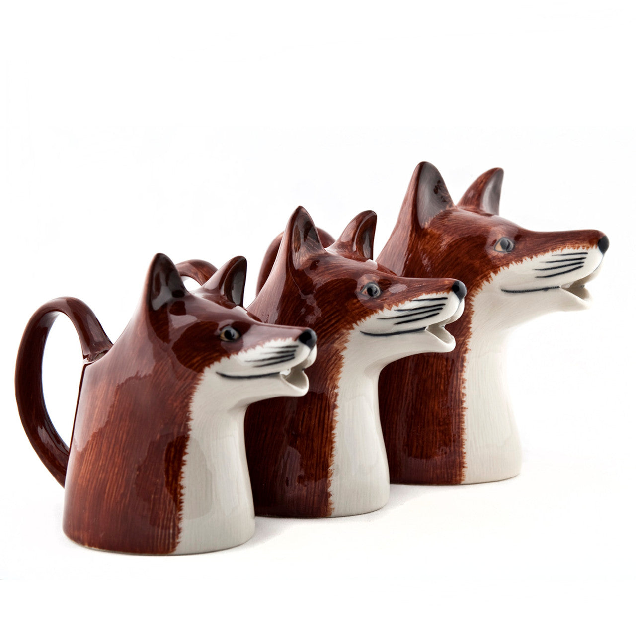 Quail Ceramics Fox Jug, Medium