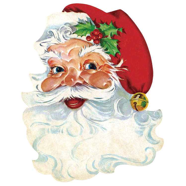 Die-cut Santa Paper Placemat, Set of 12