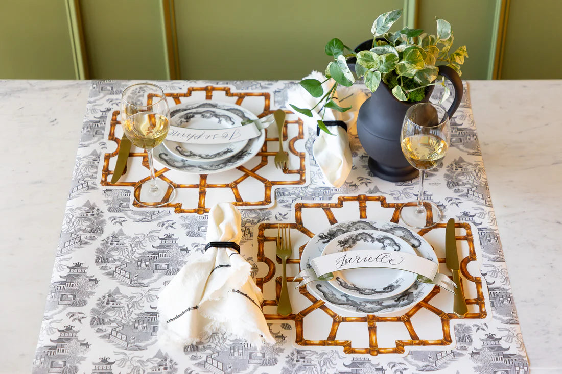 Die-cut Bamboo Paper Placemats