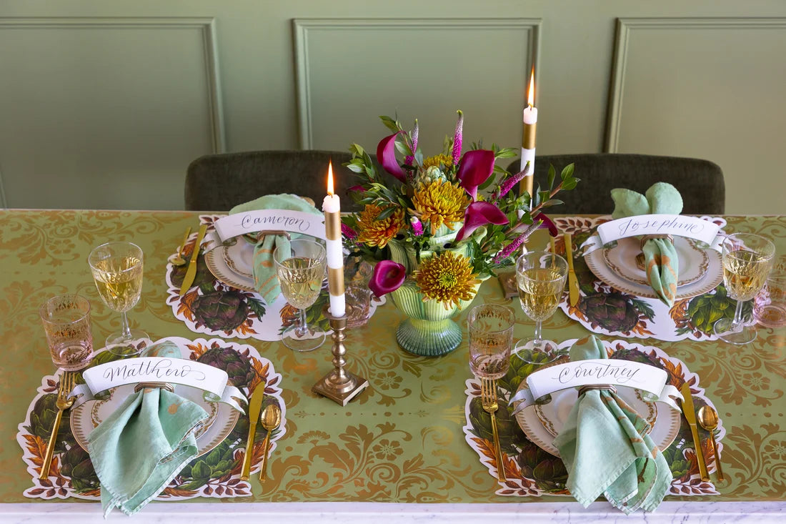 Hester & Cook Die-cut Artichoke Wreath Placemat