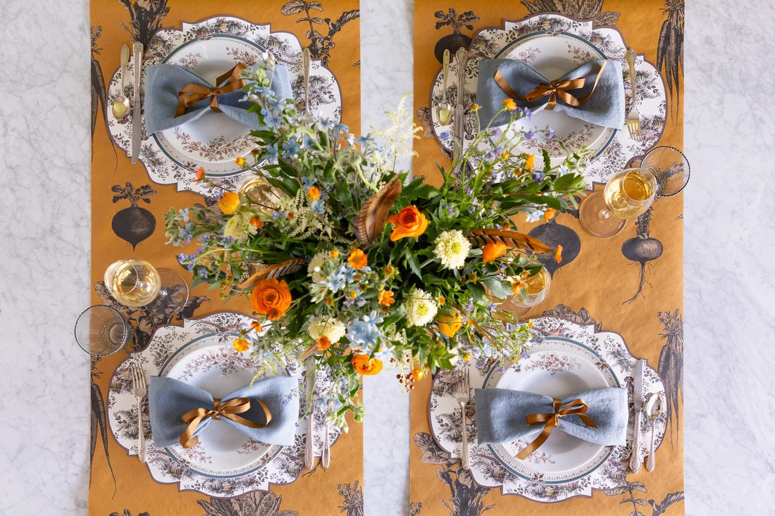 Die-cut Harvest Toile Frame Placemat