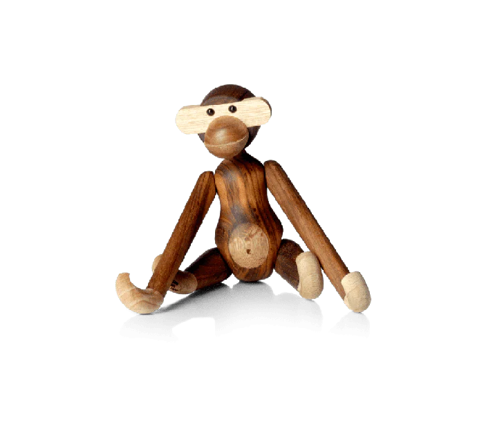 Wooden Monkey, Small