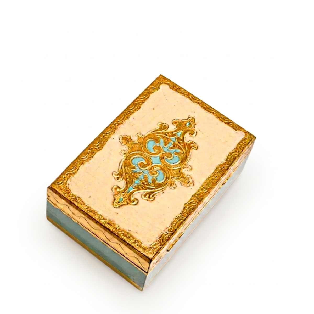 Tullia Florentine Box, Sky Blue