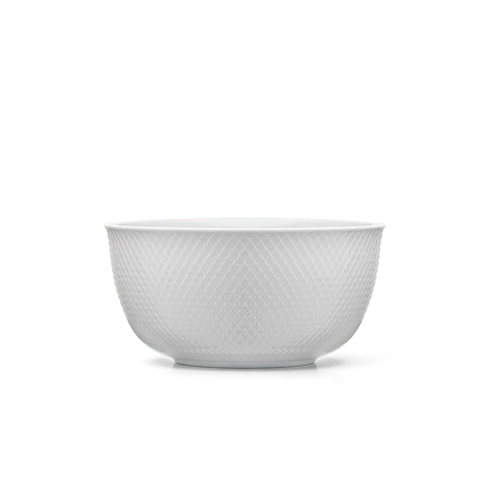 White Porcelain Serving Bowl, 6.9"