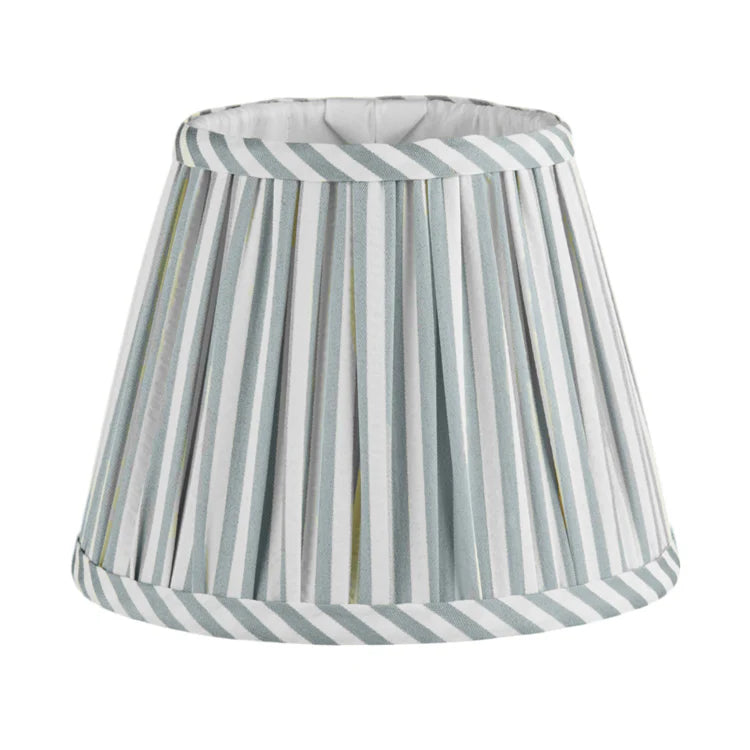 Addison Ross Chambray Striped Lampshade - 6"