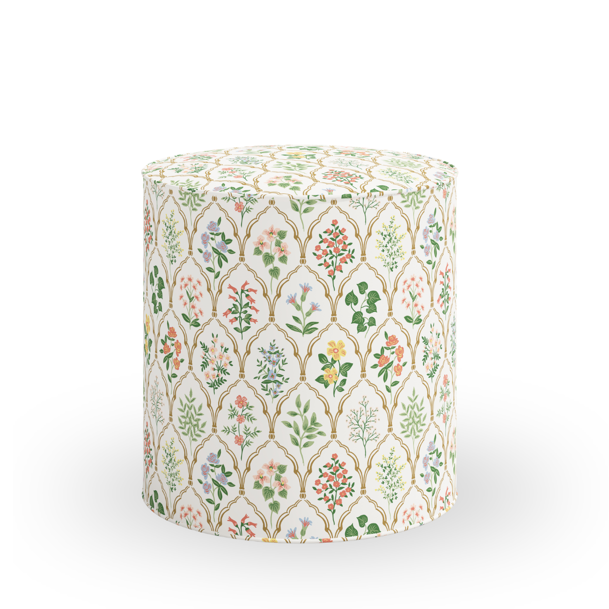 Lauren Round Ottoman, Hawthorne Multi