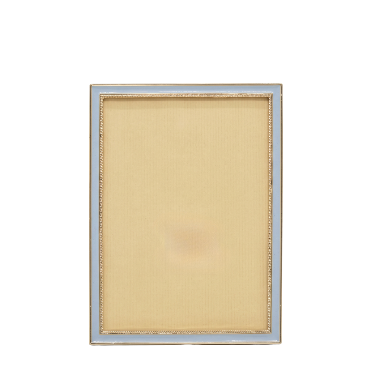 Leslie Light Blue Enamel Frame, Multi Sizes
