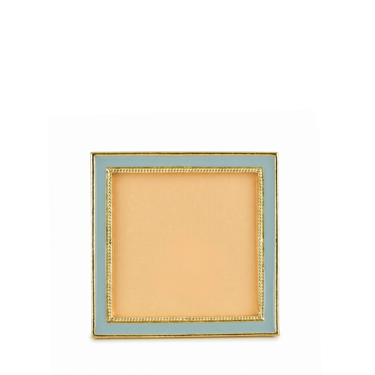 Leslie Square Enamel Small Frame, Light Blue