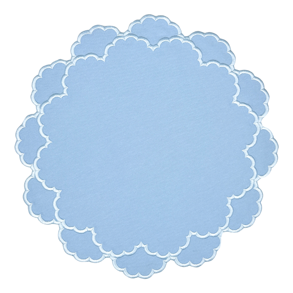 Lillian Blue Placemats, Set of 4
