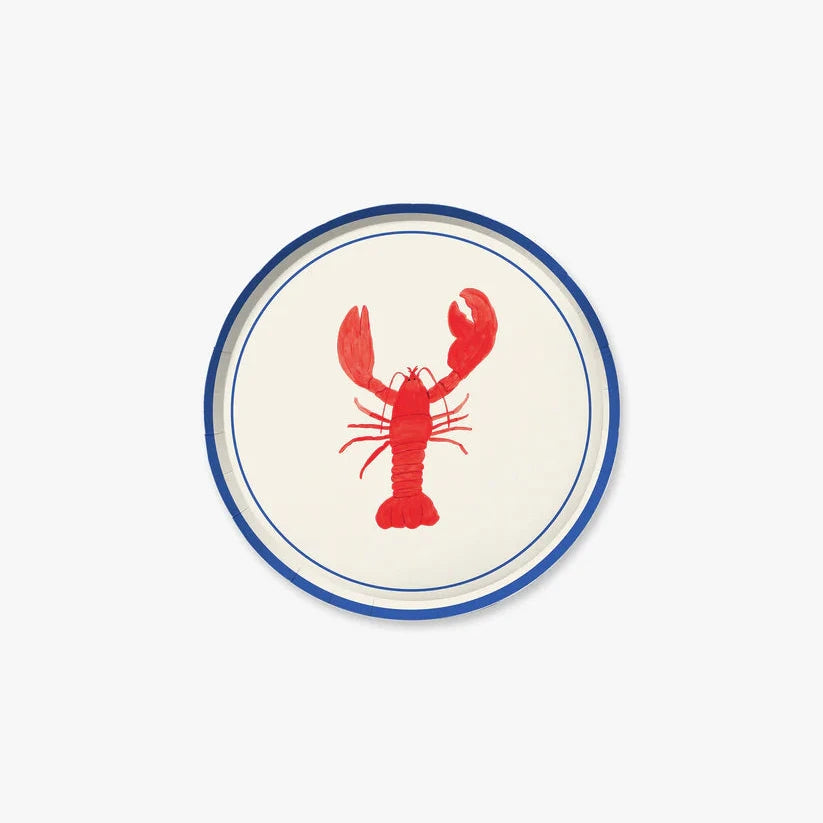 The Lobster Hors d'Oeuvres Paper Plate Set