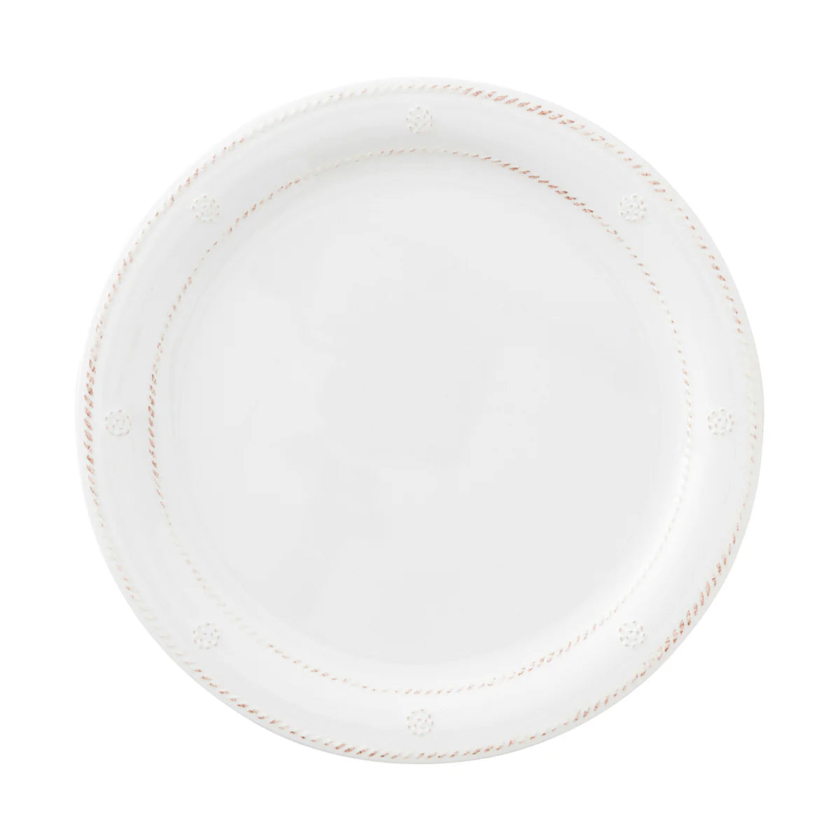 Juliska Berry & Thread Melamine Dinner Plate, Whitewash