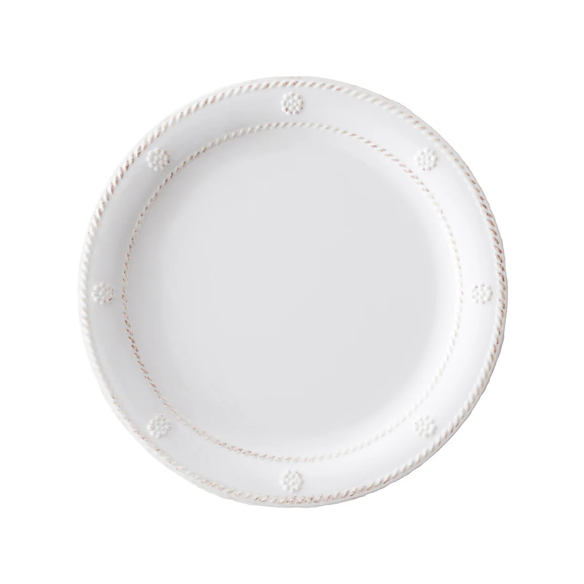 Juliska Berry & Thread Melamine Dessert/Salad Plate, Whitewash